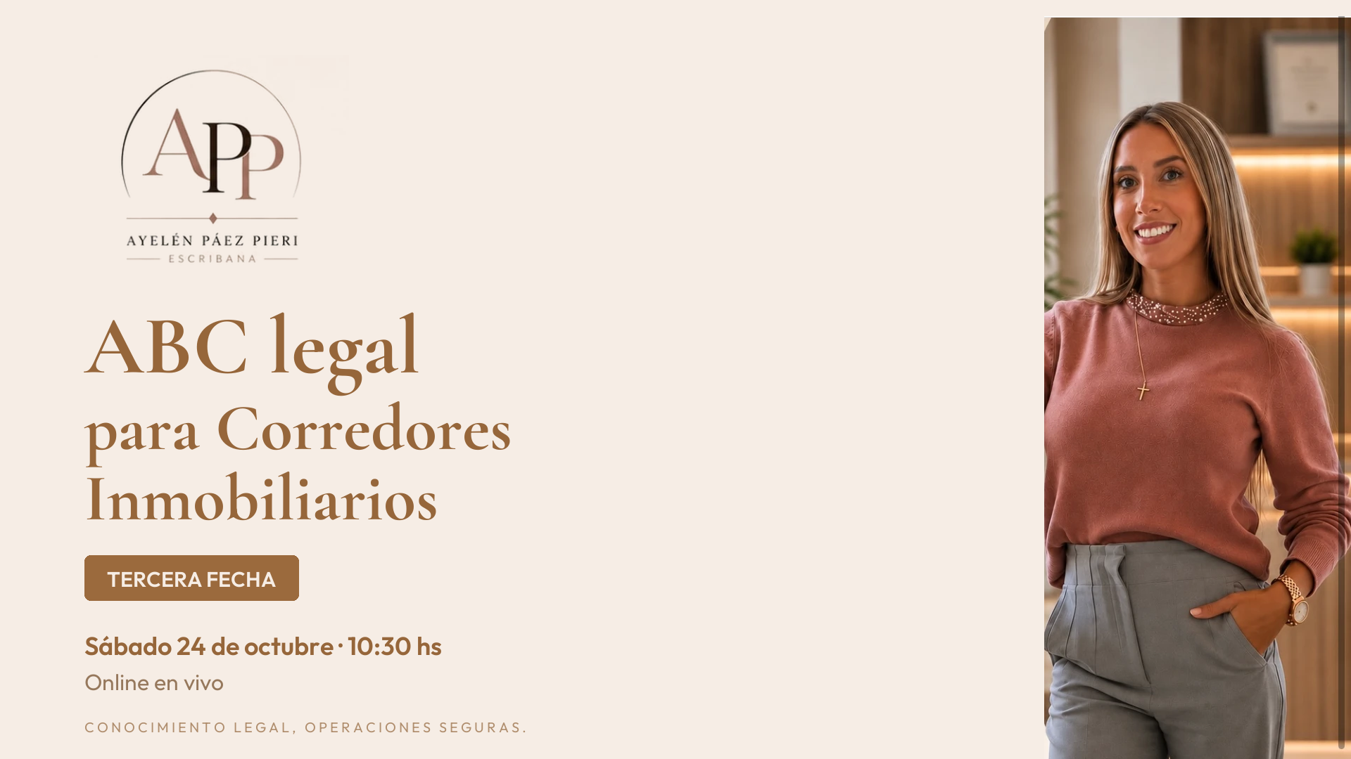 ABC legal para Corredores Inmobiliarios — Ayelén Páez Pieri