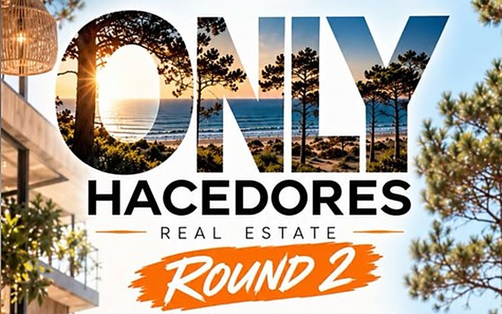Only Hacedores Real Estate Round 2 — sábado 7 de noviembre en Pinamar